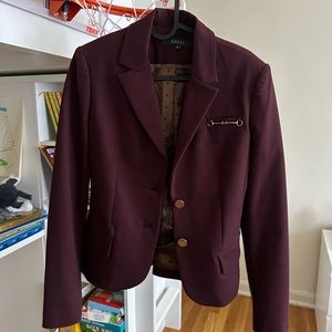 COPY- GUCCI burgundy blazer size S